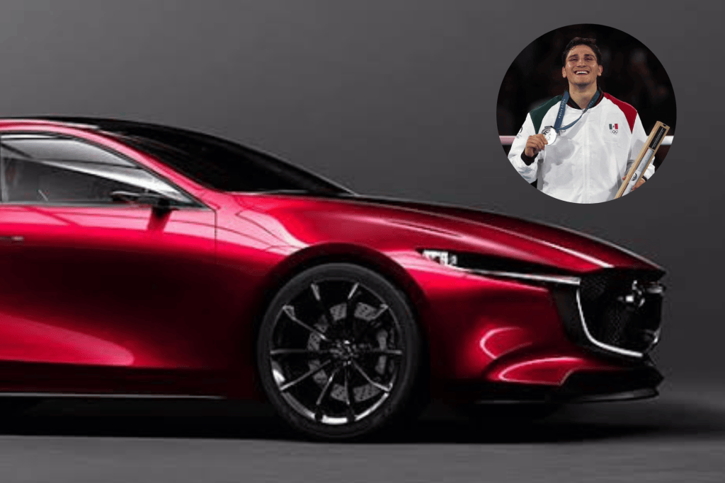 Mazda México Regala Auto a Medallista Olímpico que Vendió su Vehículo para Asistir a París 2024