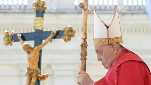 El Papa Francisco conmemora el Domingo de Ramos con un minuto de silencio